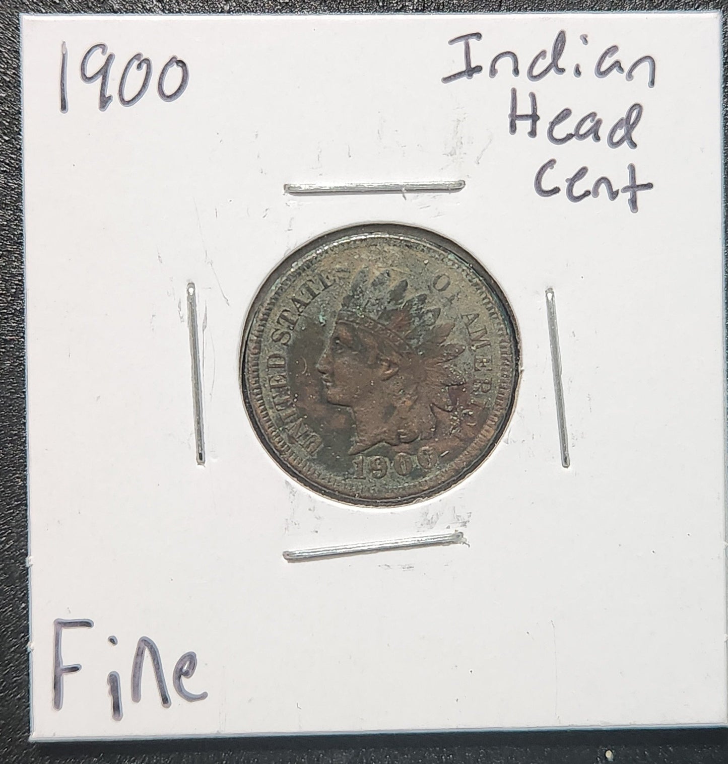 1900 Indian Head Cent Fine 1422.D12 — Obverse
