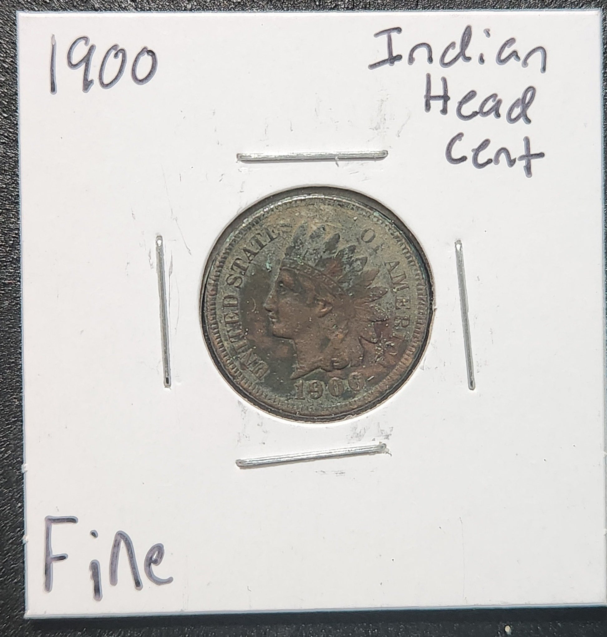1900 Indian Head Cent Fine 1422.D12 — Obverse
