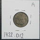 1900 Indian Head Cent Fine 1422.D12 — Reverse