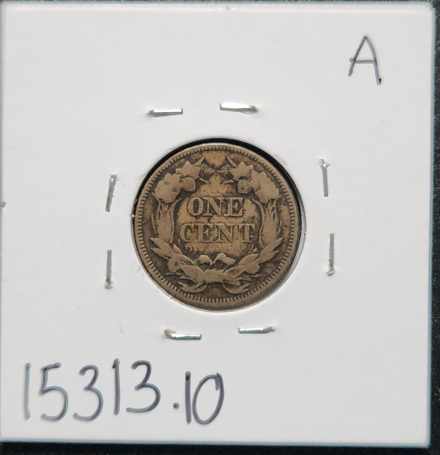 1857 Flying Eagle Cent VG-10 15313.10 — Obverse