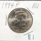 1994-P Kennedy Half Dollar BU 6966 — Obverse