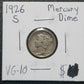 1926-S Mercury Dime VG-10 4557.10 — Obverse