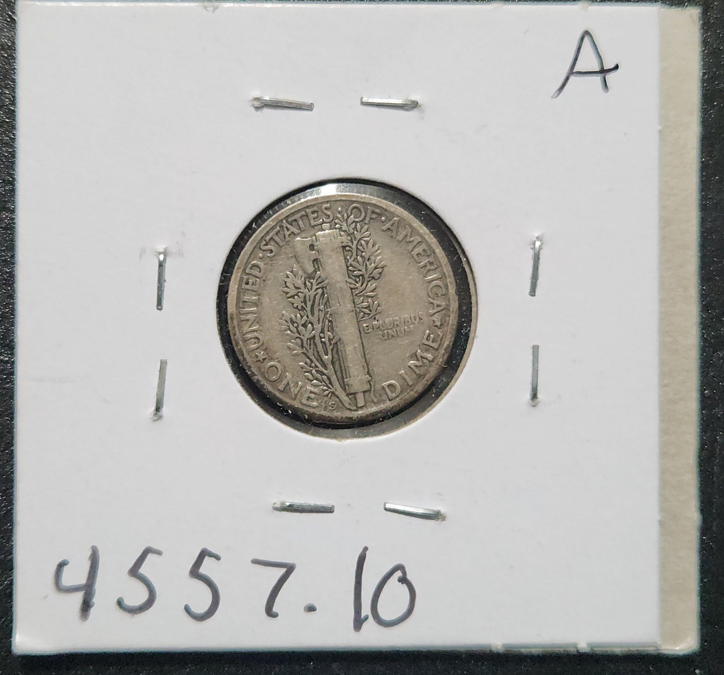 1926-S Mercury Dime VG-10 4557.10 — Reverse