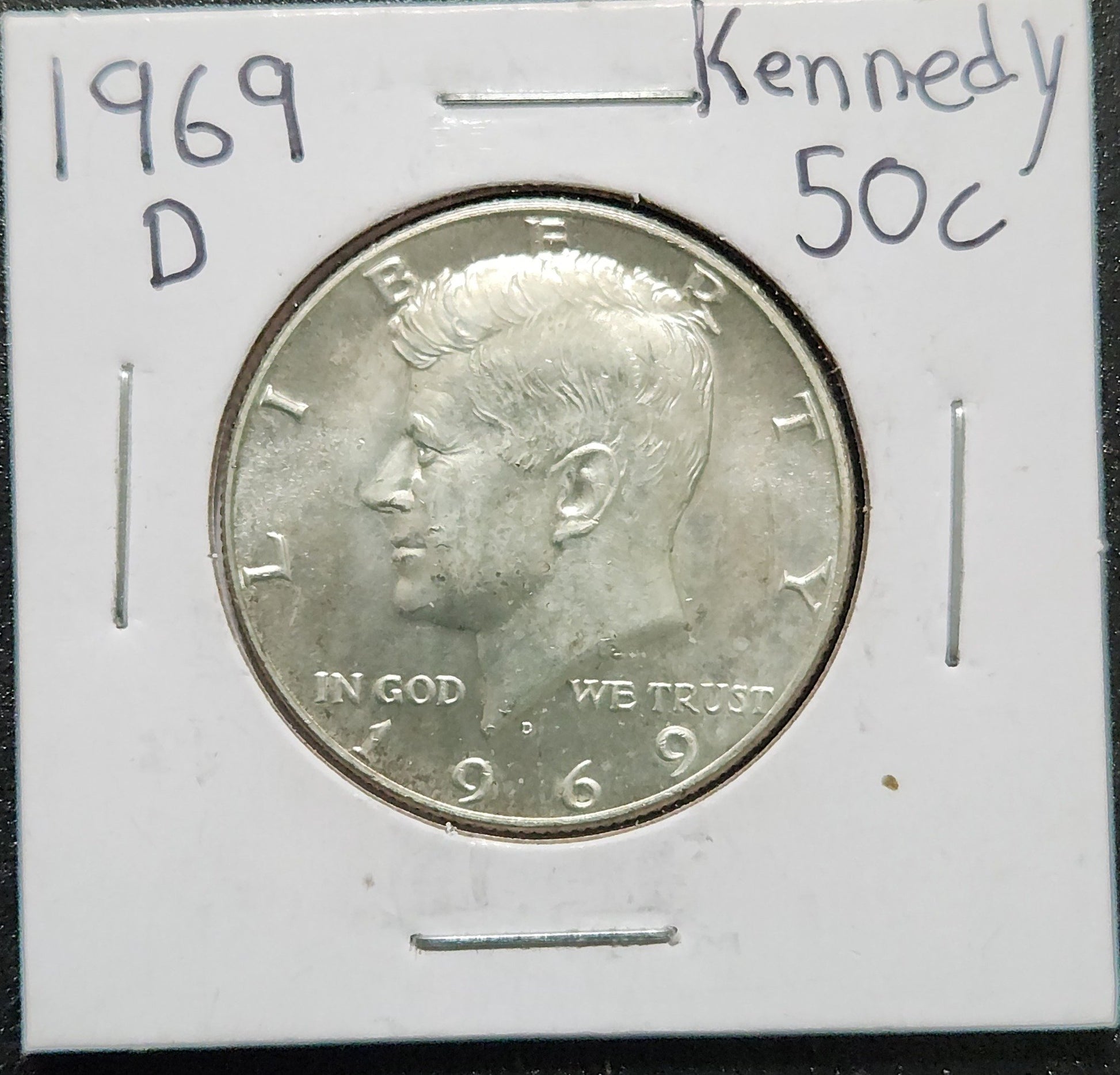 1969-D Kennedy Half MS-62 6925.63 — Obverse