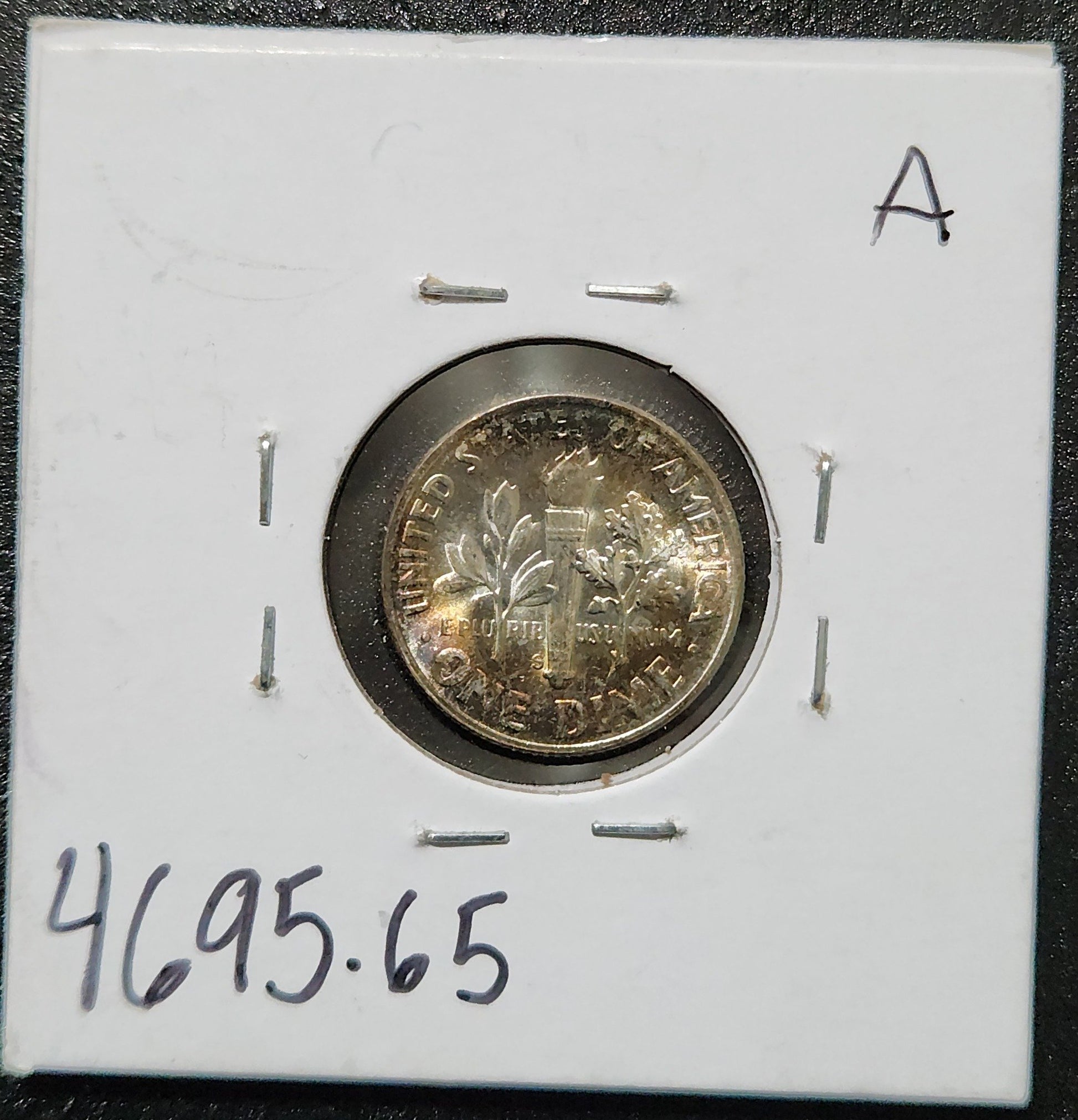 1947-S Roosevelt Dime MS-65 4695.65 — Reverse