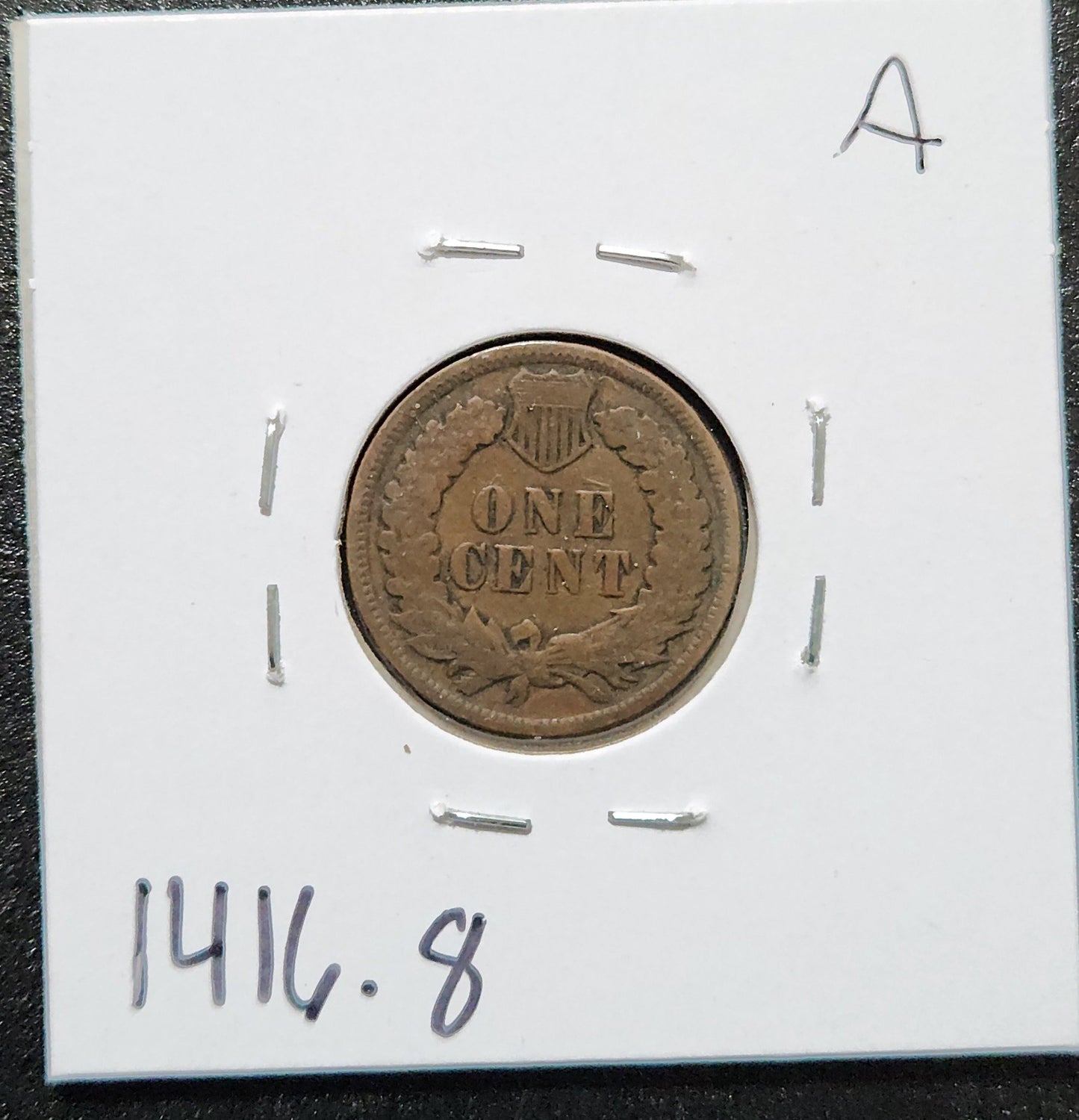 1898 Indian Head Cent VG-8 1416.8 — Reverse