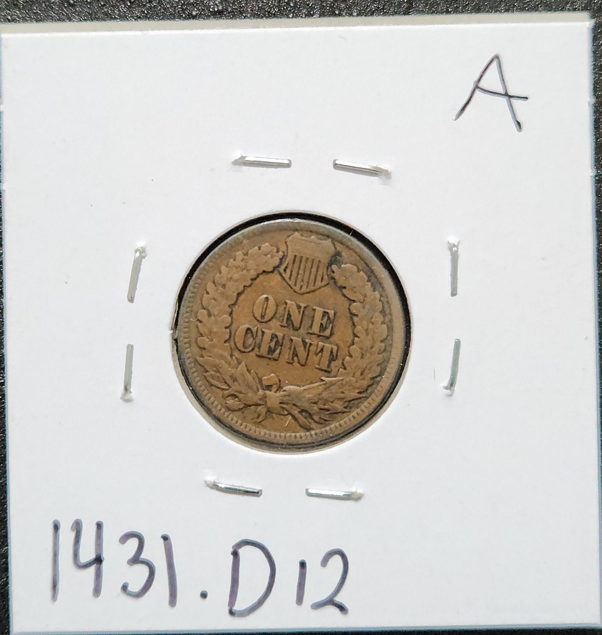 1903 Indian Head Cent Fine 1431.D12 — Reverse