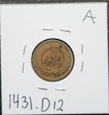 1903 Indian Head Cent Fine 1431.D12 — Reverse