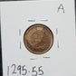1864 Copper/Nickel Indian Head Cent AU-55 1295.55 — Reverse