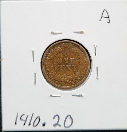 1897 Indian Head Cent VF-20 1410.20 — Reverse
