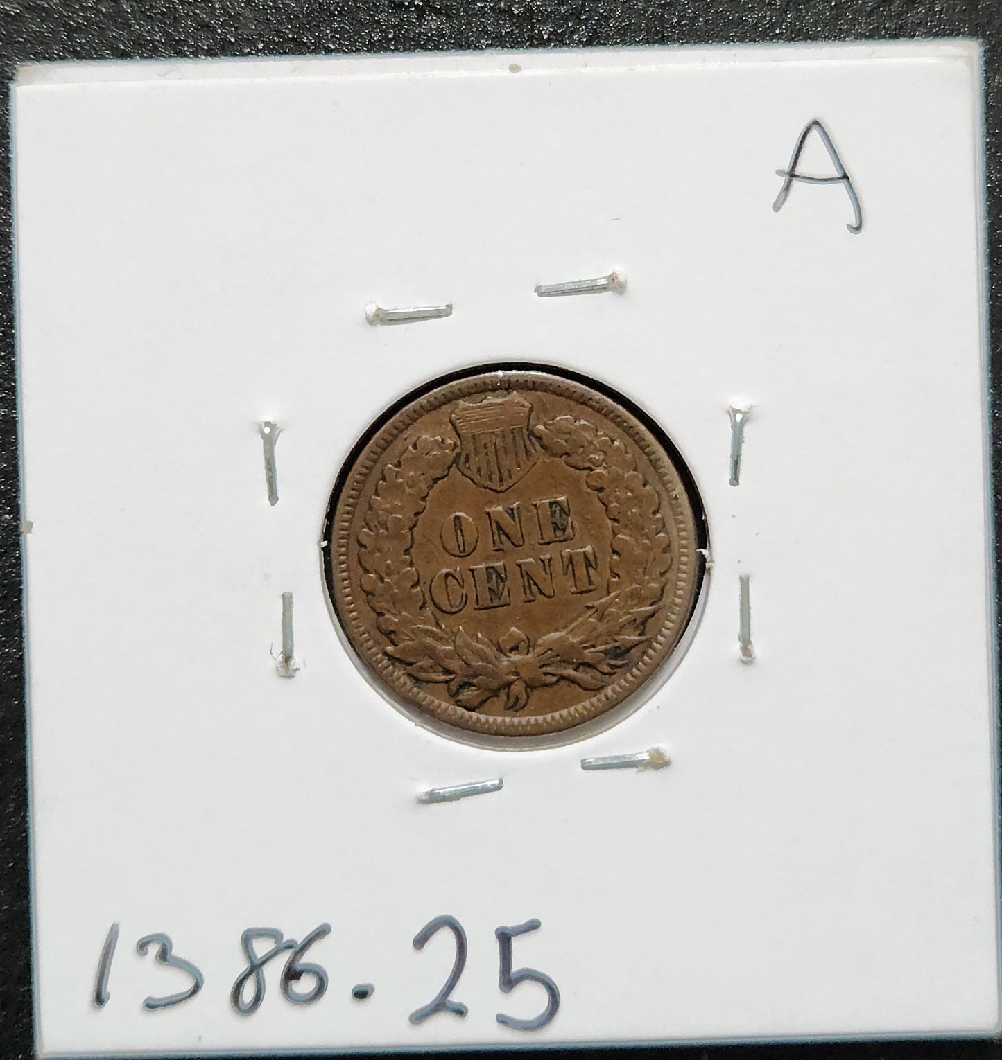 1890 Indian Head Cent VF-25 1386.25 — Reverse