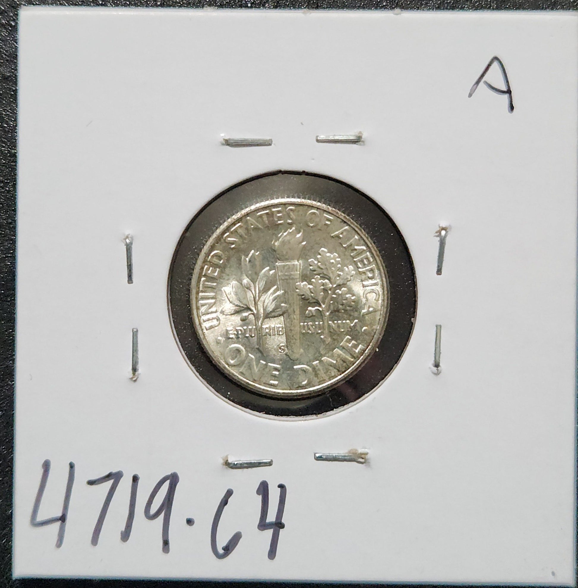 1953-S Roosevelt Dime MS-64 4719.65 — Reverse