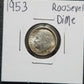 1953 Roosevelt Dime MS-65 4664.65 — Obverse