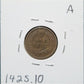 1901 Indian Head Cent VG-10 1425.10 — Reverse