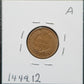 1909 Indian Head Cent F-12 1449.12 — Reverse