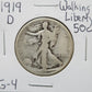 1919-D Walking Liberty Half G-4 6719.4 — Obverse