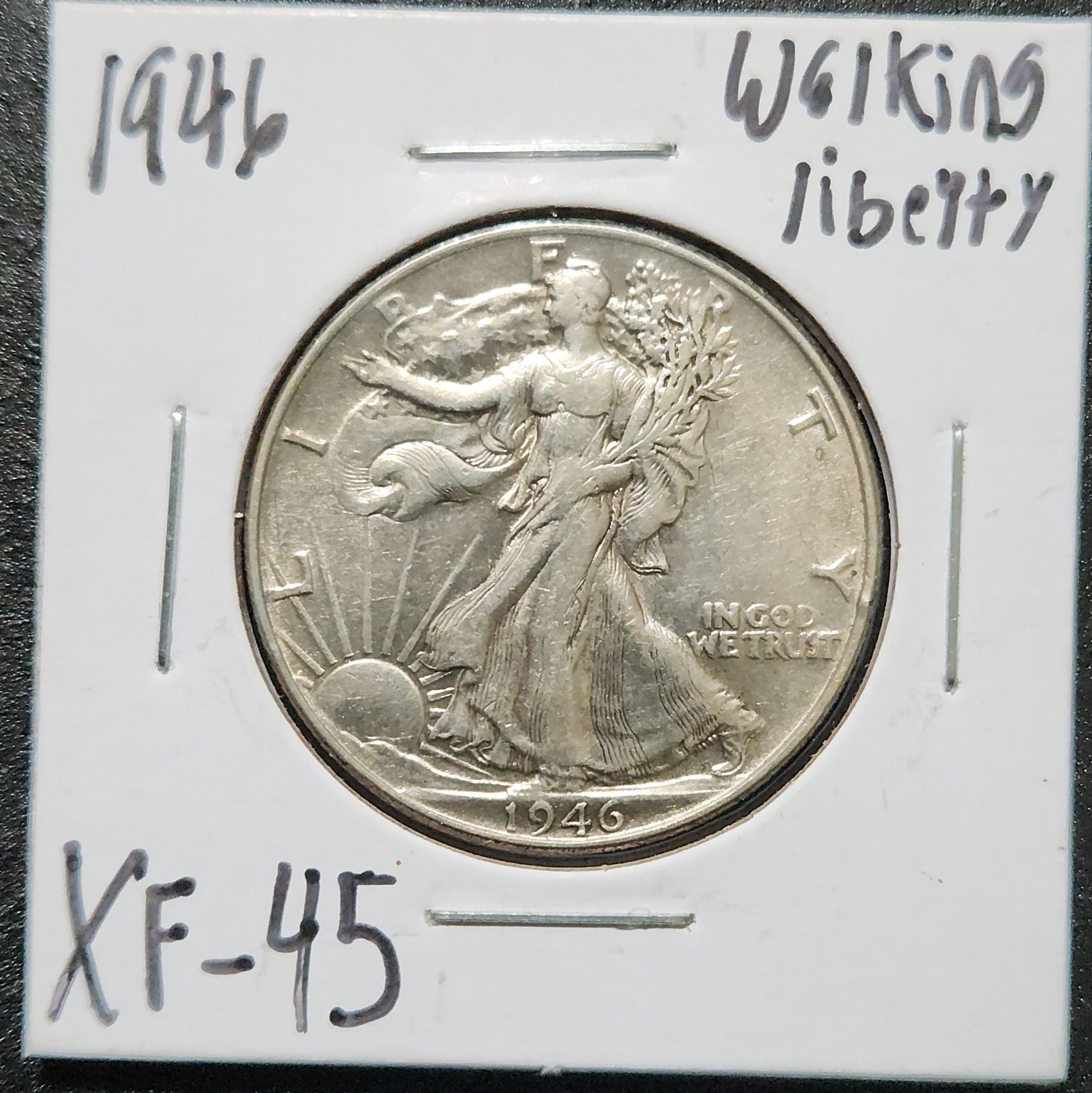 1946 Walking Liberty Half XF-45 6748.45 — Obverse