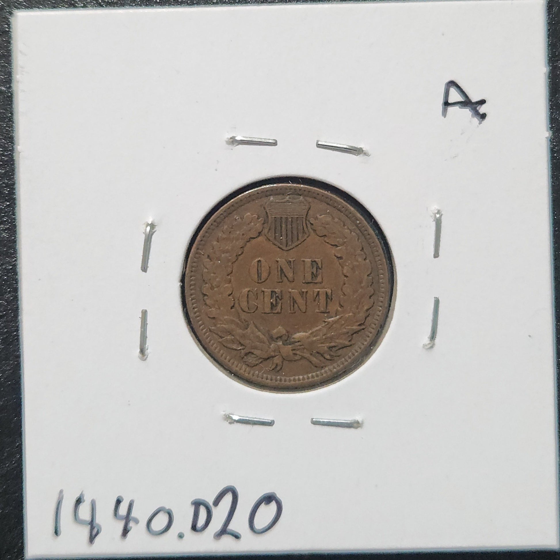 1906 Indian Head Cent VF 1440.D20 — Reverse