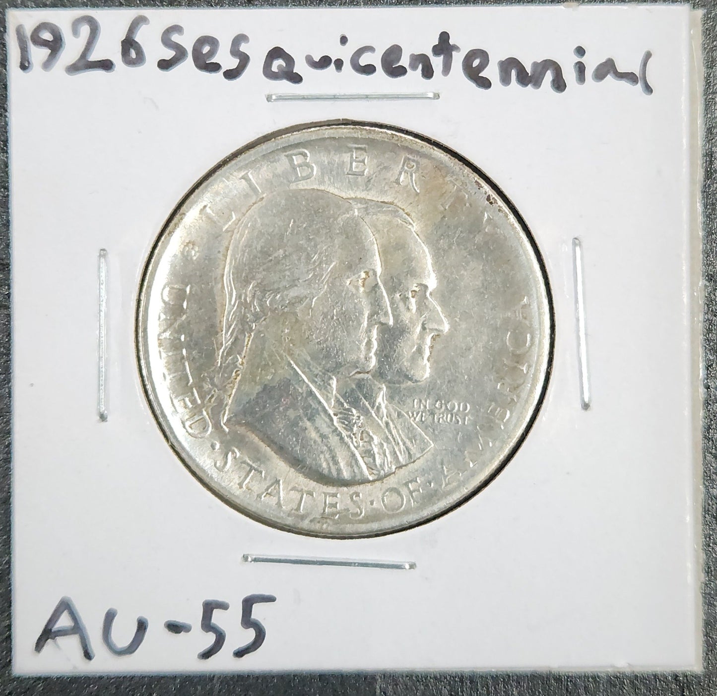 1926 Classic Commerative Sesquicentennial AU-55 10365.55-A — Obverse