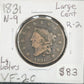 1831 Large Cent Large Leters N-9 R-2 VF-20 80554.20-A — Obverse
