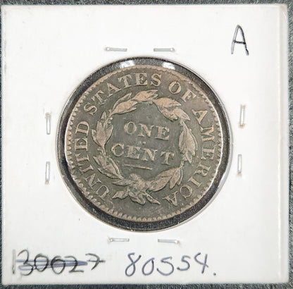 1831 Large Cent Large Leters N-9 R-2 VF-20 80554.20-A — Reverse