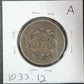 1837 Large Cent Small Letters F-12 1033.12-A — Reverse