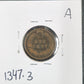 1878 Indian Head Cent AG-3 1347.3-A — Reverse