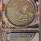 2022-W American Silver Eagle Burnished ANACS SP70 West Point Mint — Reverse