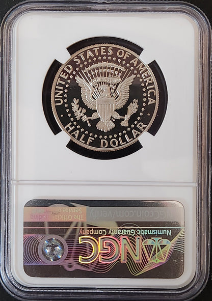 2022-S Kennedy Half  Clad Proof 70 Ultra Cameo Early Releases 82991370006561515016 — Reverse