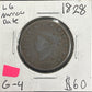 1828 Coronet head cent Narrow Date G-4 946.4 — Obverse