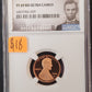 1989-S Lincoln Cent Proof 69 RD Ultra Cameo NGC 6807906-059 — Obverse
