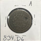 1807 Draped bust cent DG-6 834.D6 — Reverse