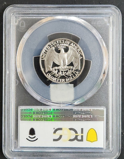1984 S Quarter PCGS Proof 70 DCAM 96020.70 — Reverse