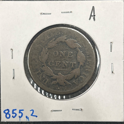 1812 Classic head cent FR.2 855.2 — Reverse