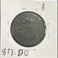 1817 13 stars Coronet head cent D12 873.D12 — Reverse