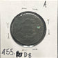 1829 Lg Ltr Coronet head cent DVG-10 955.D8 — Reverse