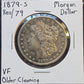 1879-S Rev/79 Morgan Silver Dollar VF Older Cleaning 7428.VF-A — Obverse
