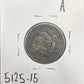 1854 Arrows Seated quarter DF-15 5125.15 — Reverse