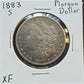 1883-S Morgan Dollar XF 7490.XF-A — Obverse