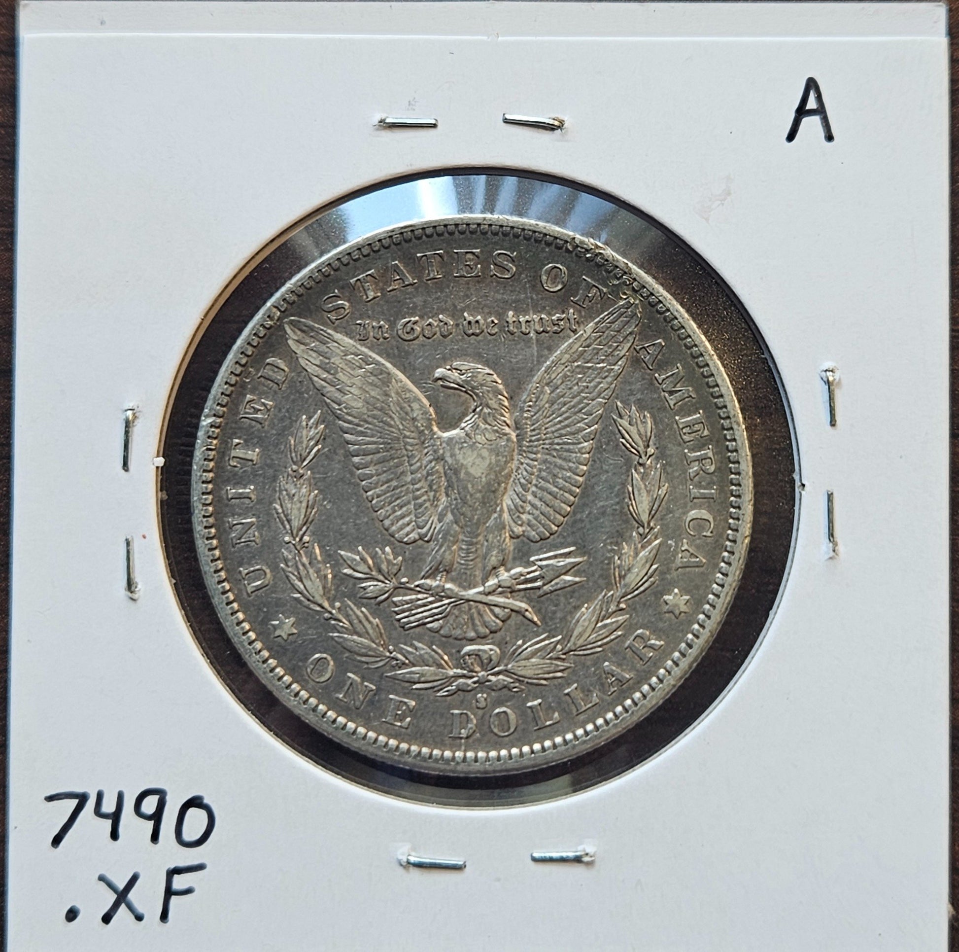 1883-S Morgan Dollar XF 7490.XF-A — Reverse