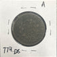 1798 First Hair Draped bust cent DVG-8 774.D8 — Reverse