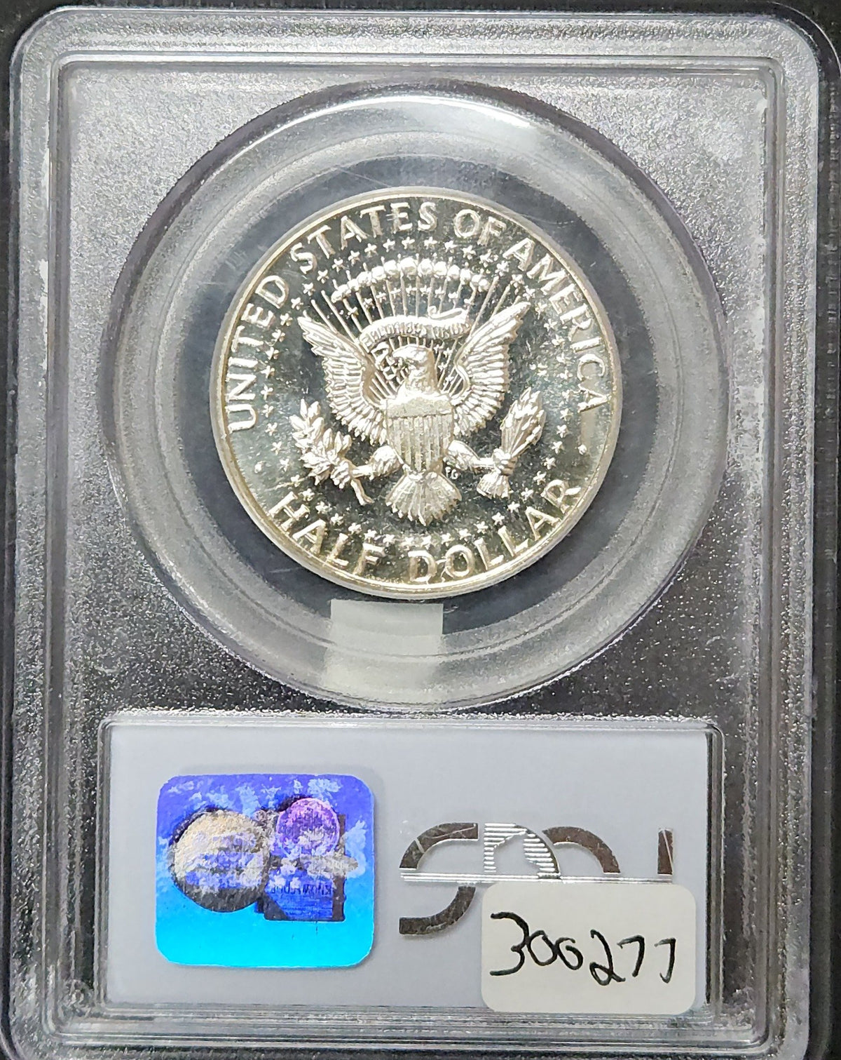 1966 Kennedy Half MS67 CAM PCGS SMS 86846.67 — Reverse