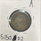 1877 Seated quarter DF-2 5150.D2 — Reverse