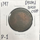 1797 Draped bust cent P-1 765.1 — Obverse