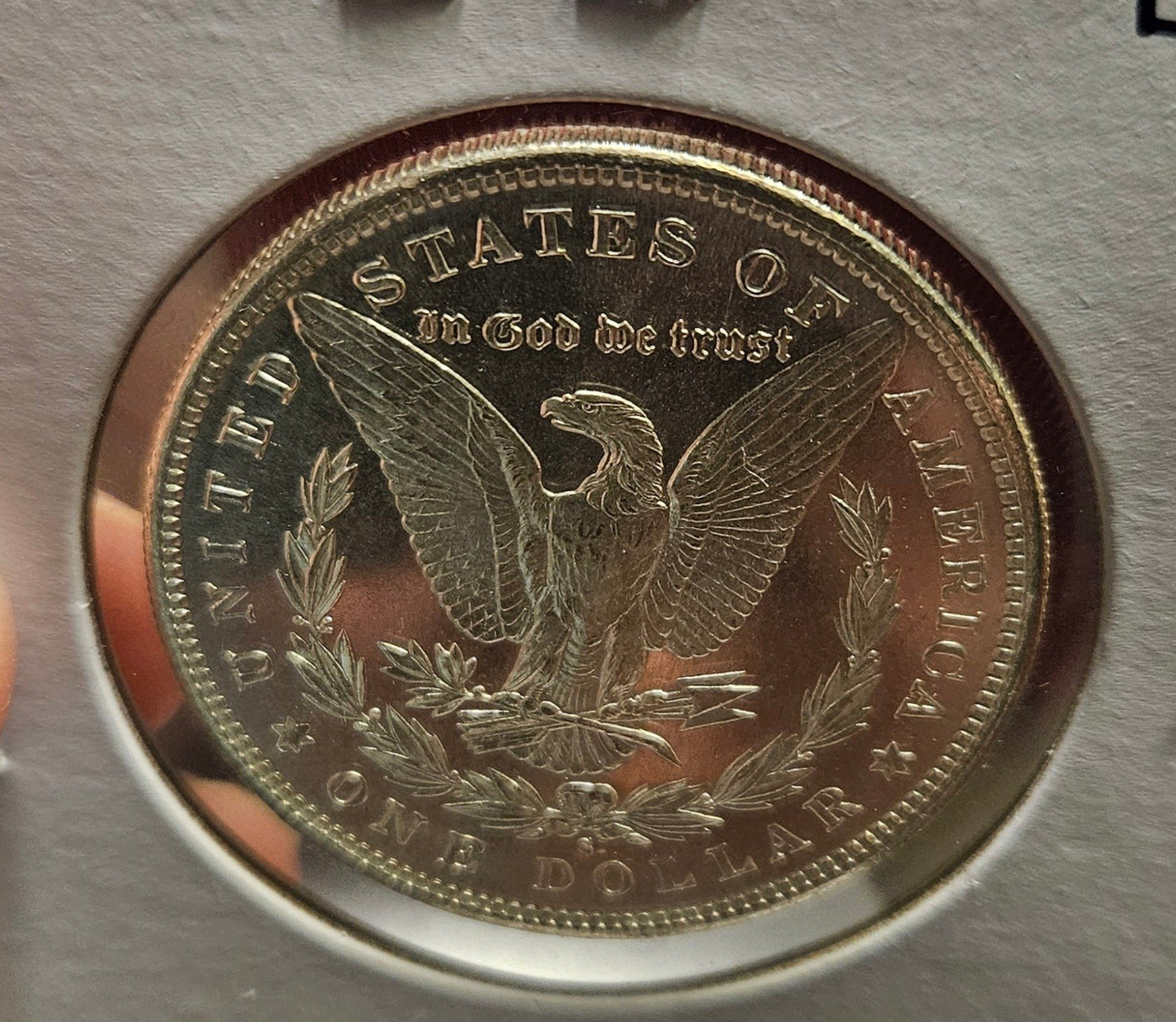 1881-S Morgan Silver Dollar MS64 7486.64-B — Holder