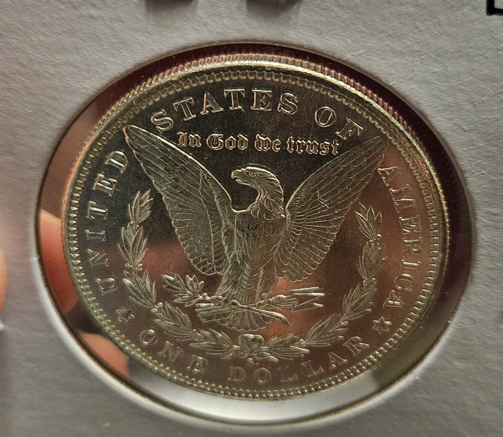 1881-S Morgan Silver Dollar MS64 7486.64-B — Holder
