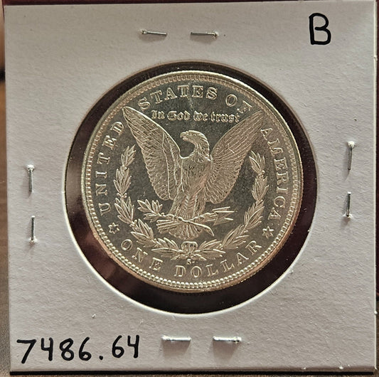 1881-S Morgan Silver Dollar MS64 7486.64-B — Reverse