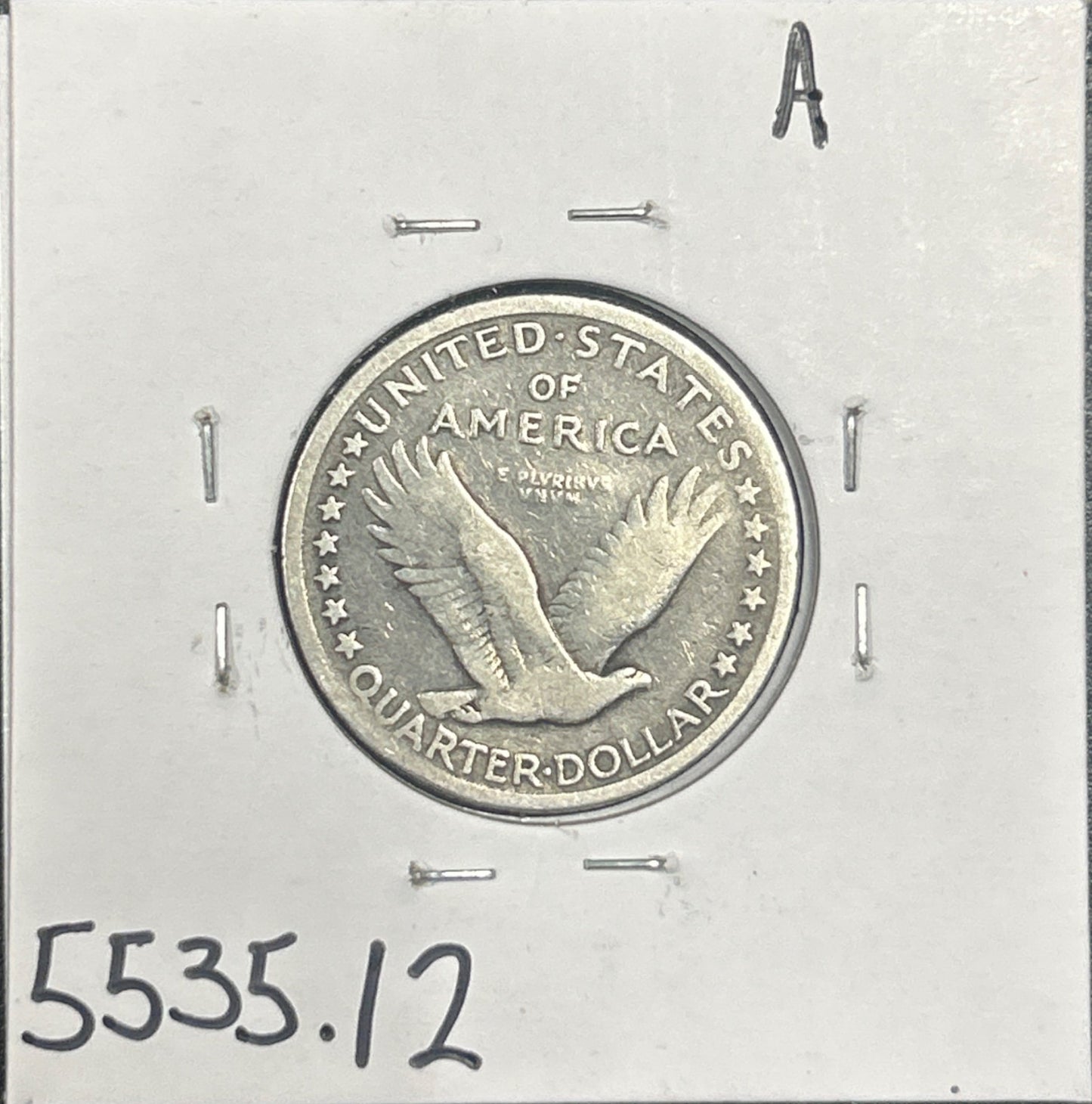 1917 Standing liberty quarter DF-12 5535.12 — Reverse