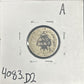 1887 Seated dime DF-2 4083.D2 — Reverse