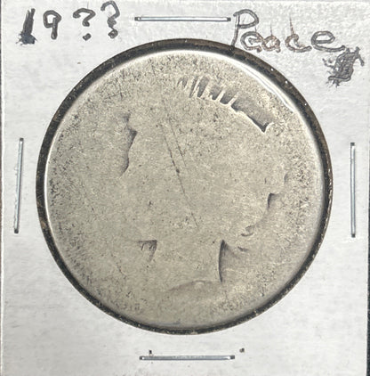 Lowball Peace dollar FPFZ — Obverse